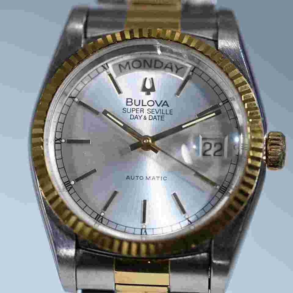 Bulova Super Seville Silver Dial Automatic Men's Watch