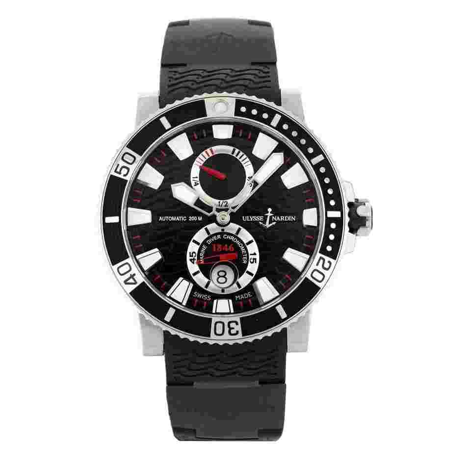 Ulysse Nardin Maxi Marine Diver
Titanium Black Dial 45mm 263-90-3C/72