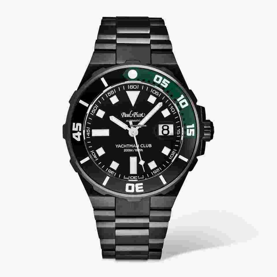 Paul Picot Yachtman
Club Stainless Steel Men's Automatic Watch