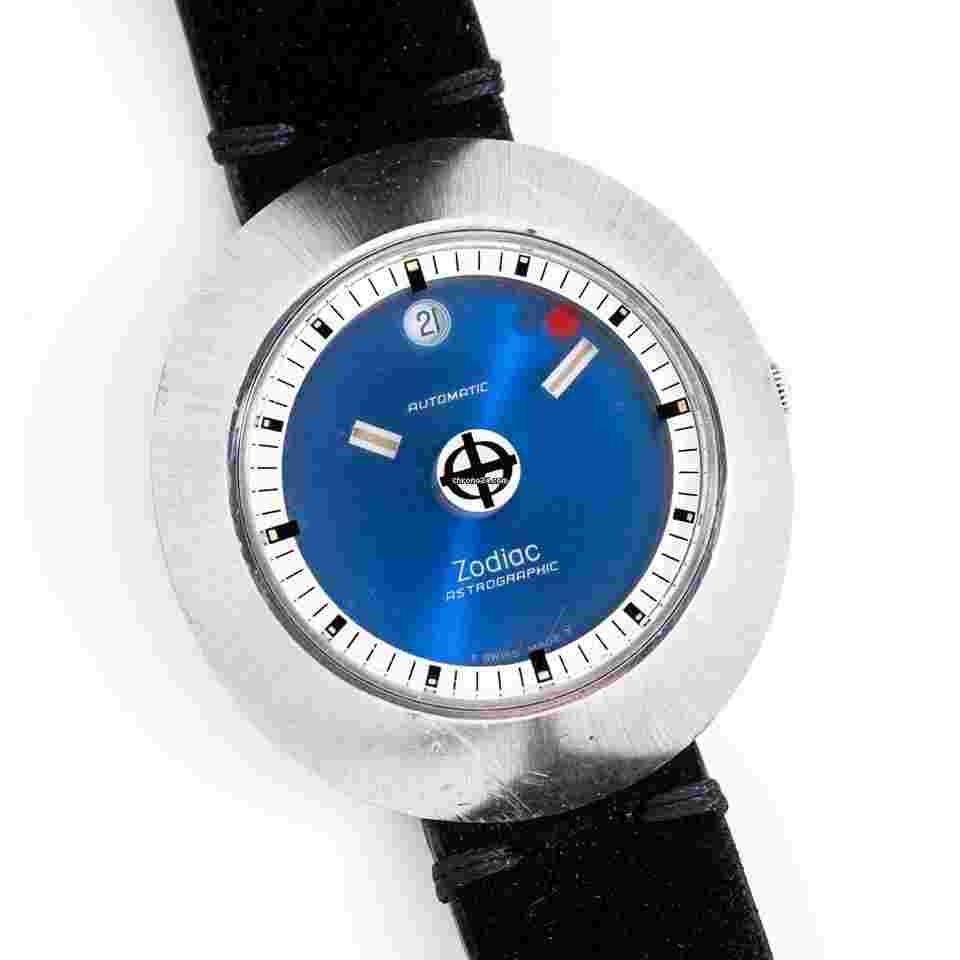 Zodiac Astrographic
1970's Vintage Zodiac Astrographic Automatic Ref. 722-953-B Watch in Stainless Steel ( 14820)