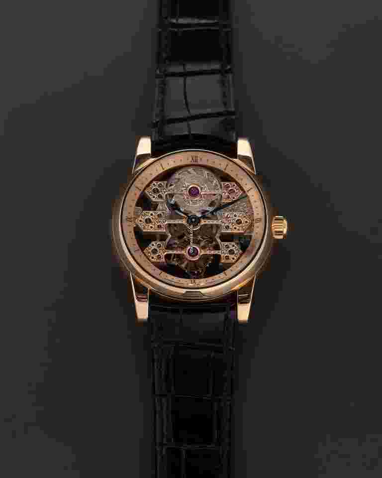 Girard Perregaux
Triple Bridge Skeleton Tourbillon in Rose Gold