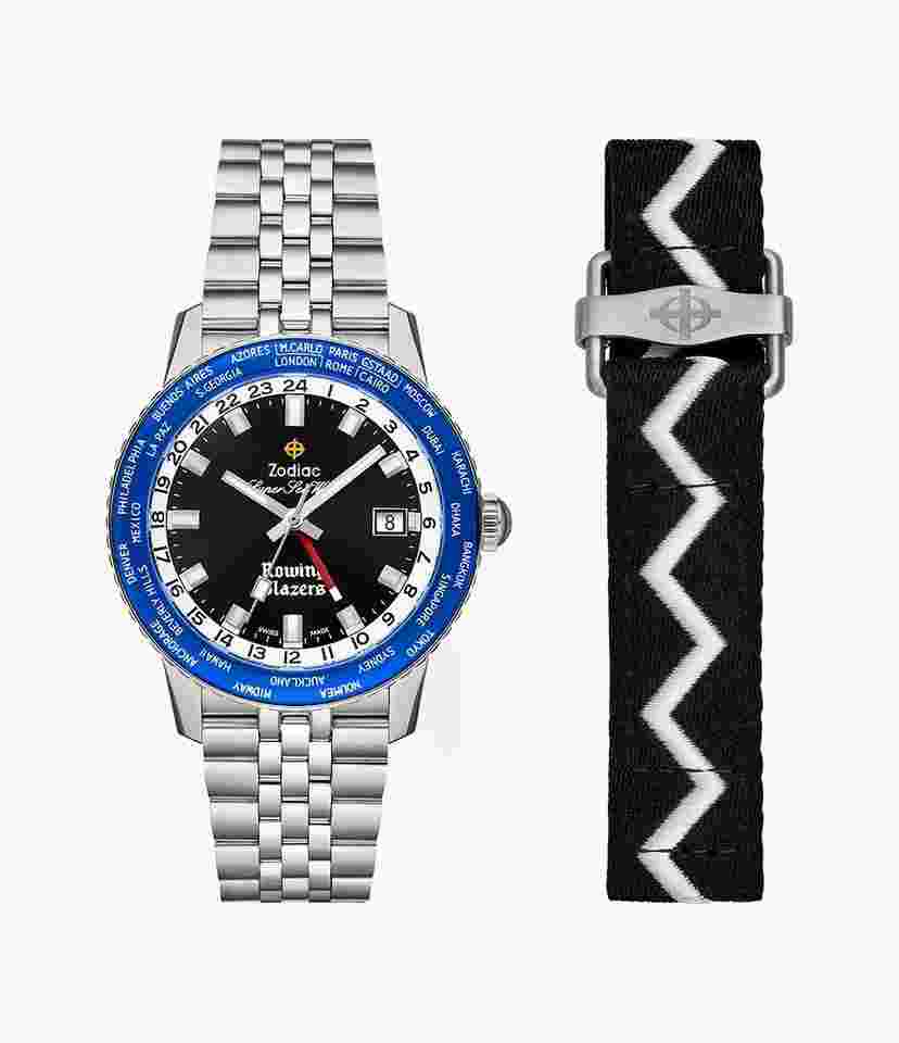 Zodiac Sea Wolf
X Rowing Blazers Super Sea Wolf Gmt World Time Zo9414