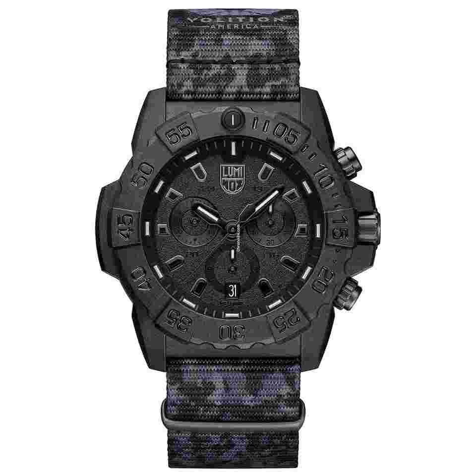 Luminox
XS.3581.BO.VOL Volition Navy Seal Chrono 45 mm Camo Strap Quartz Men's