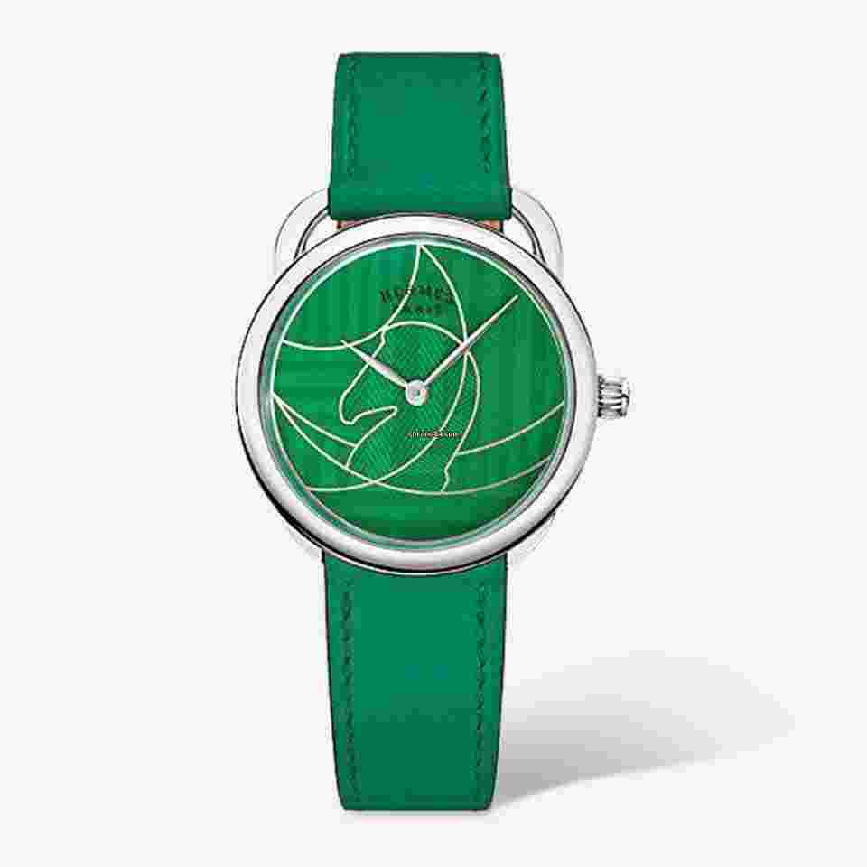 Hermès Arceau
Casaque 'Cavales' Stainless Steel Quartz Ladies Watch