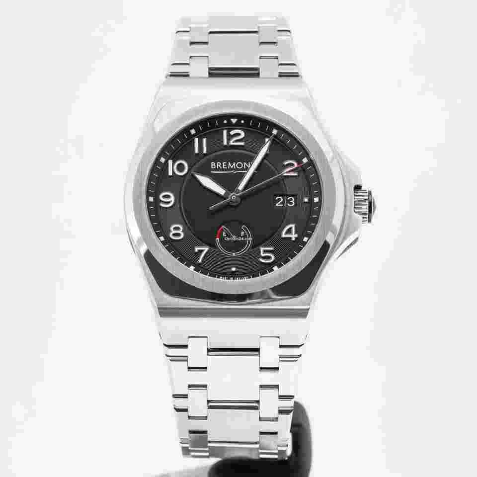 Bremont
H1 Generation Supernova Black Dial Stainless Steel 40mm (SUPERNOVA-PI-N-B) - B&P 2024