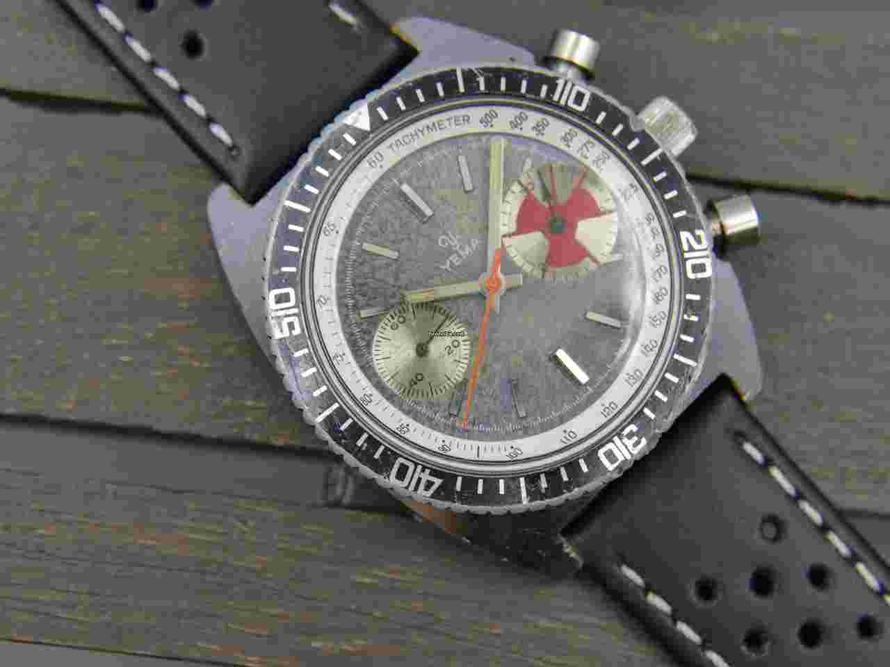 Yema
ref 311122 chronograph valjoux 7733 BIG EYE vintage 70s