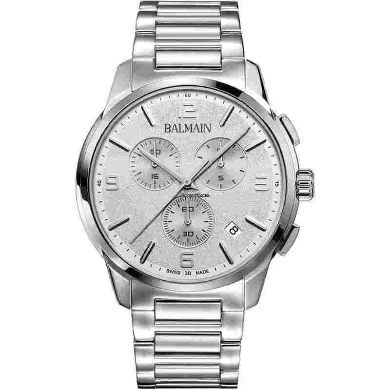 Balmain
Madrigal 42mm Chronograph Quartz Silver Dial Men's Watch B74813324