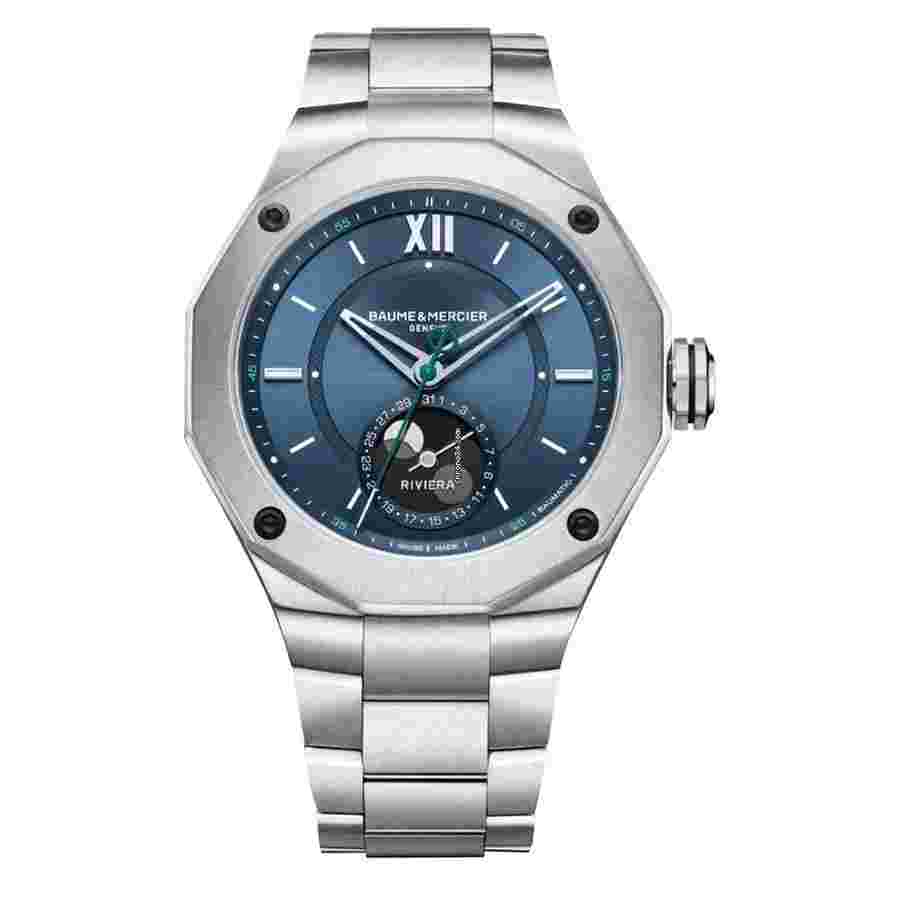 Baume & Mercier
Moonphase Date Automatic Blue Dial Baumatic NEW UNWORN 10682