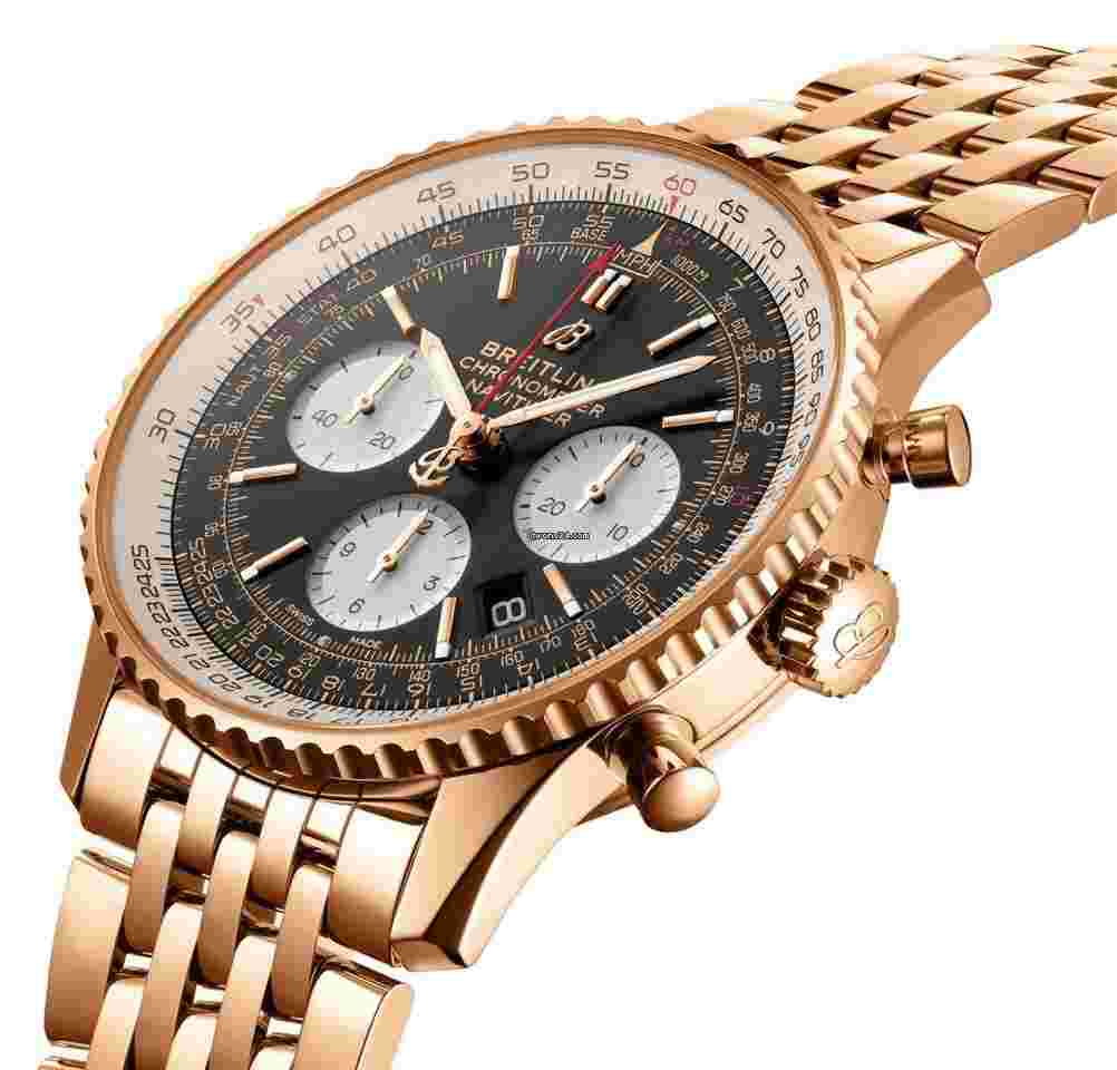 Breitling Navitimer 1 B01 Chronograph
43mm Rose Gold NEW UNWORN