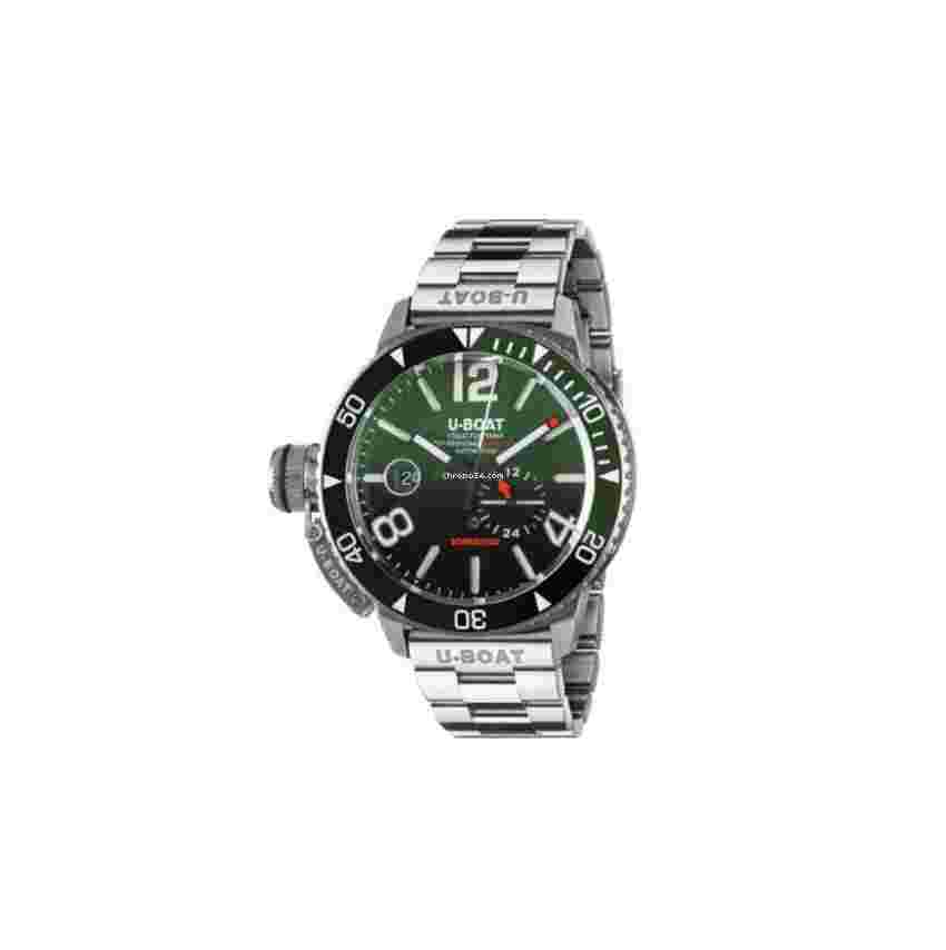 U-Boat Classico
Sommerso Ghiera Ceramica Verde Automatic Watch 46 mm 9520/MT