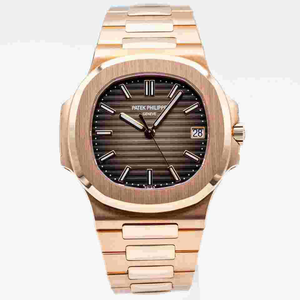 Patek Philippe Nautilus
5711/1R - NEW 330 MOVEMENT - Rose Gold Brown Dial - DISCONTINUED - FULL SET