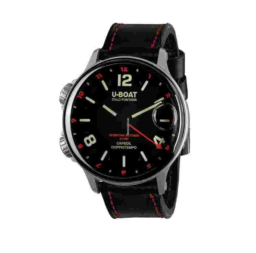 U-Boat
Capsoil Doppiotempo SS GMT Mens Watch 55mm 9674