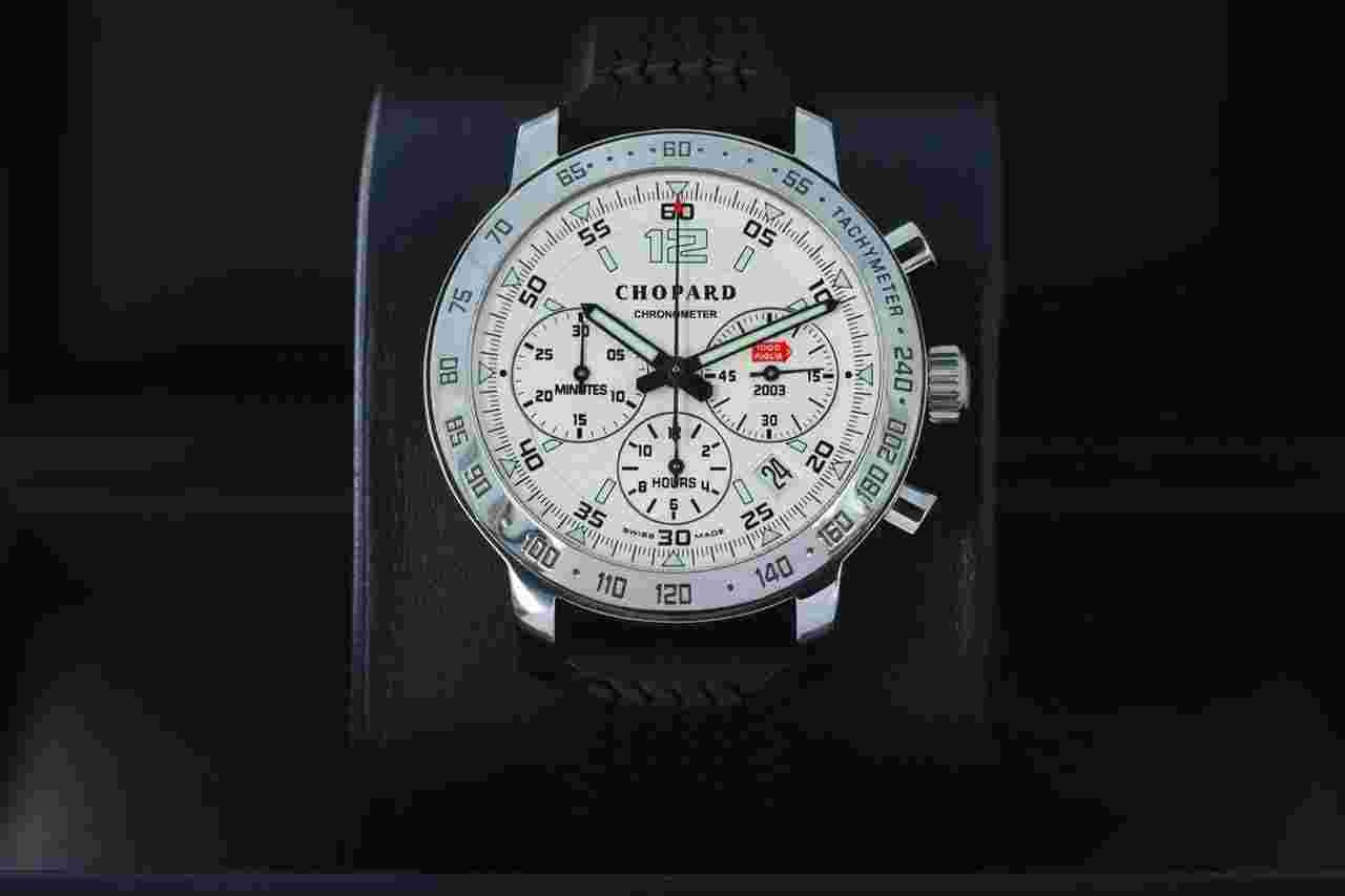 Chopard Mille Miglia
'Brescia' Chronograph Chronometer Limited Edition 2003 Pieces 16/8932 Rare