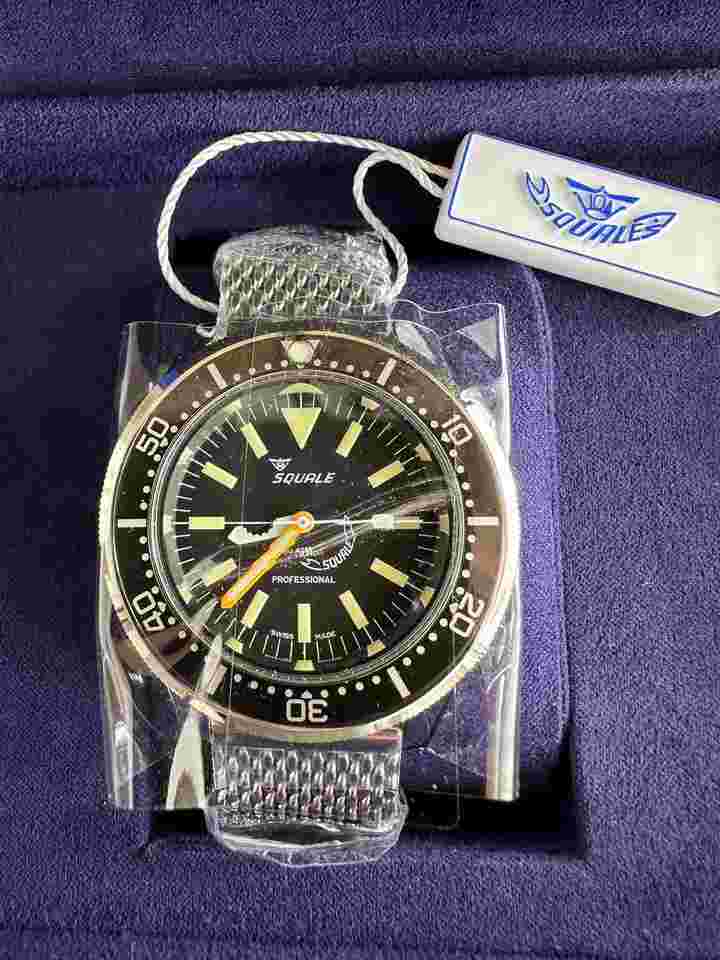 Squale 1521 Limited edition Seconde Seconde ‘Watch your Hand‘
