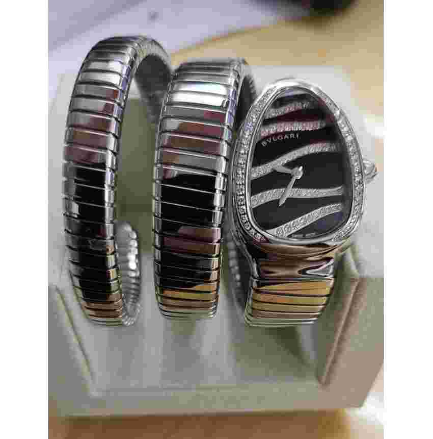 Bulgari Serpenti
Tubogas 35mm Double Bangle Ladies Watch NEW UNWORN FULL SET