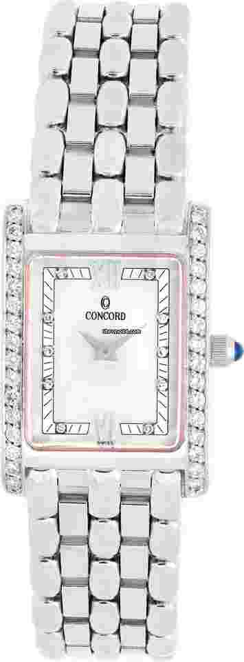 Concord
Veneto 61-25-665 18k White Gold 20mm watch
