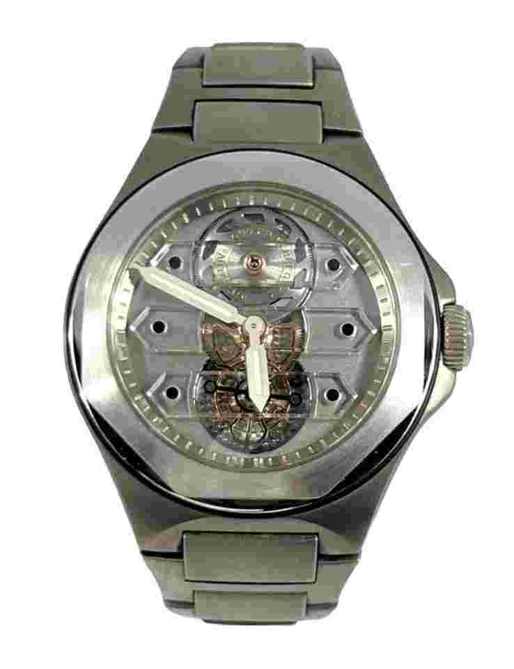 Girard Perregaux Laureato
Triple Bridge Tourbillon Titanium Men's Watch