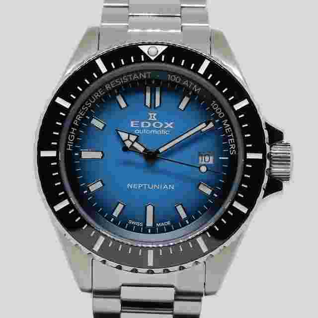 Edox Neptunian Automatic 44mm 80120-3NM-BUIDN NUOVO