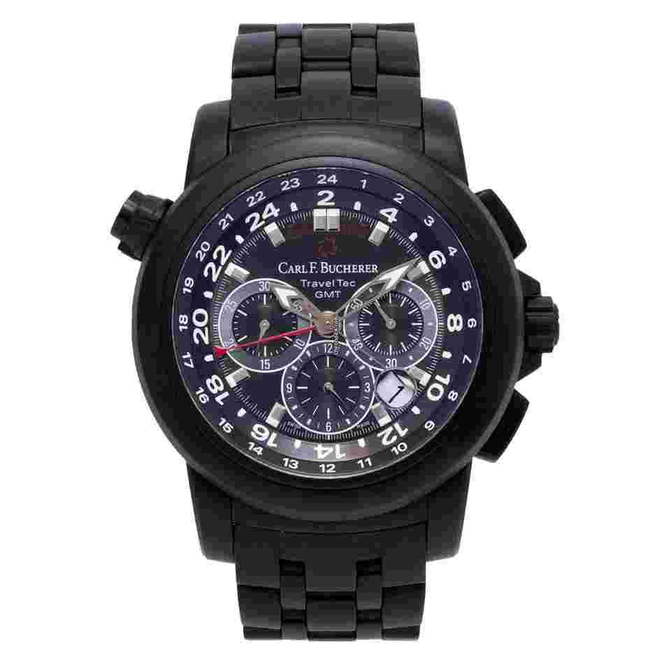 Carl F. Bucherer Patravi
TravelTec Black - Calibre 1901.1