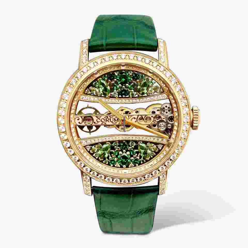 Corum Golden Bridge
Round 39 18K Rose Gold Manual Wind Ladies Watch
