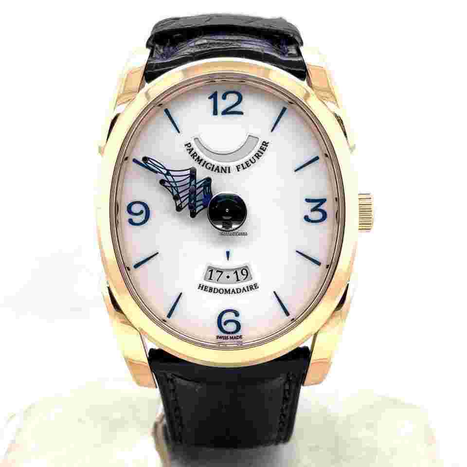Parmigiani Fleurier
Ovale Pantographe Manual 37mm 18k Rose Gold PFH775-1005401