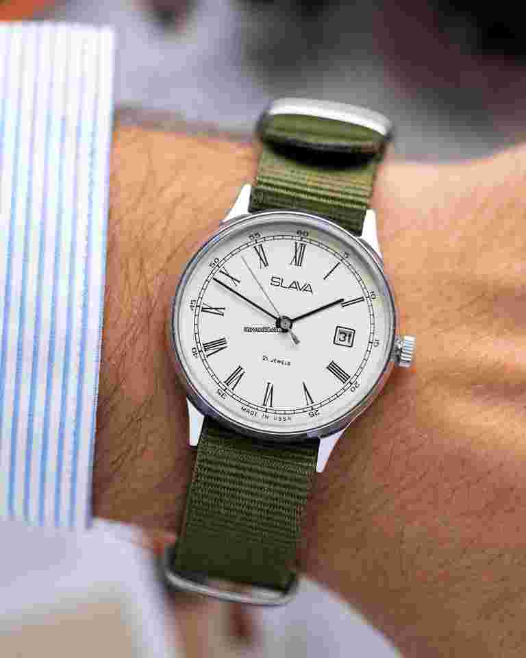 Slava
Vintage Soviet Watch Roman Numerals