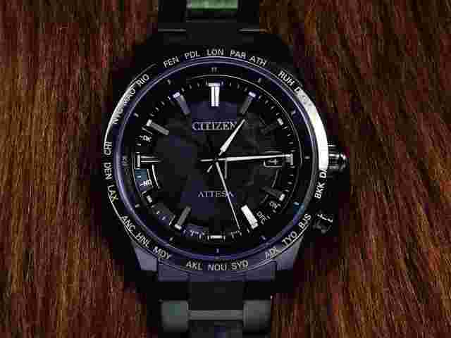 Citizen CB0285-63E Quartz Attesa Eco-Drive solar Super titanium radio limited men's watch