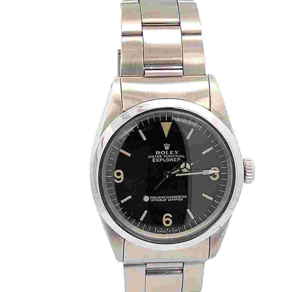 Rolex Explorer
Vintage Explorer 1016 Frog Foot Black Dial Rare Watch