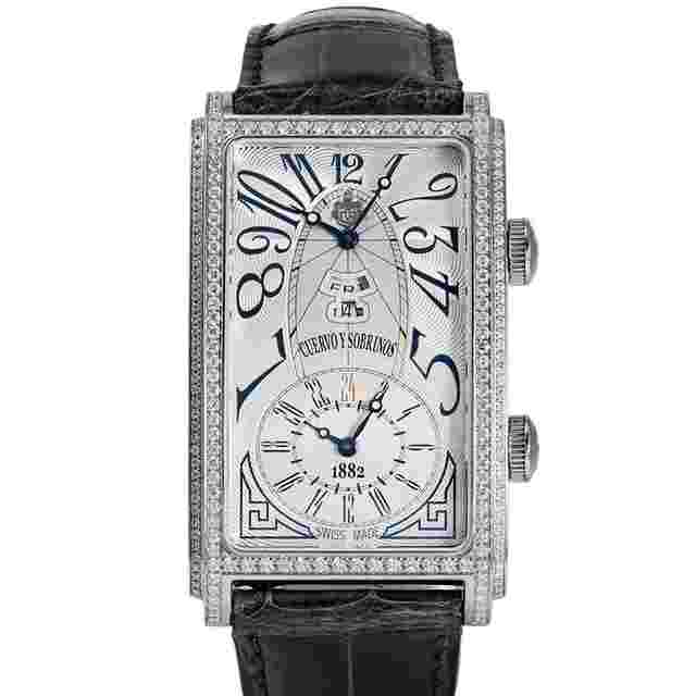 Cuervo y Sobrinos Prominente 1124-1AAG-S3 Automatic Steel Very good