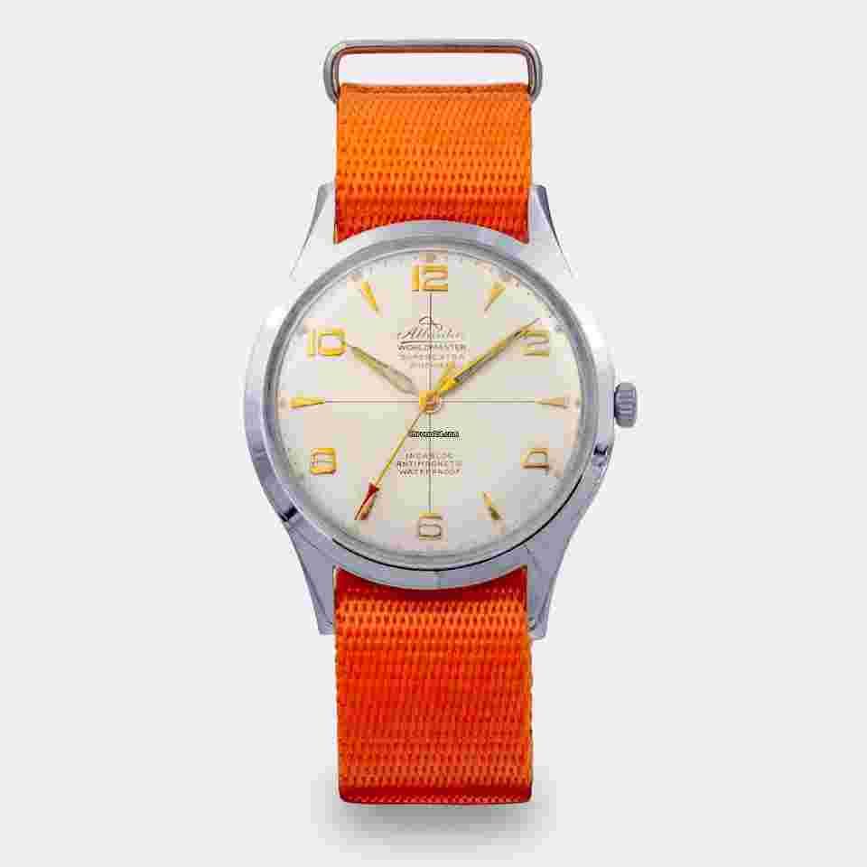 Atlantic
Jumbo Worldmaster | Superextra | Red Second | Vintage 1950s