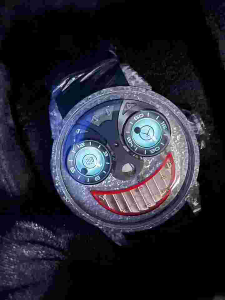 Behrens limited 200 Joker Konstantin Chaykin X Behrens Titanium automatic watch 42MM