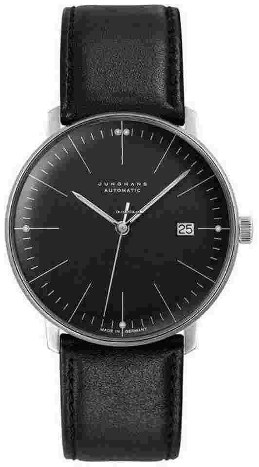 Junghans max bill Automatic
Sapphire Glass 38mm Black Dial Watch 27/4701.02