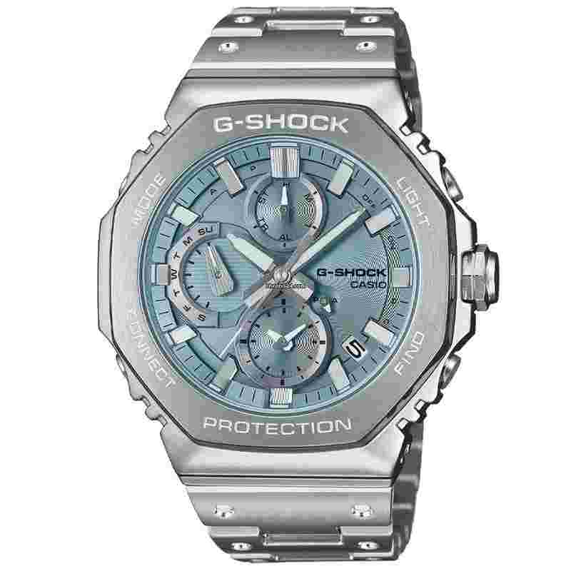 Casio G-Shock
Full-Metal 46.3mm Ice Blue Dial Men's Watch GMCB2100AD2A