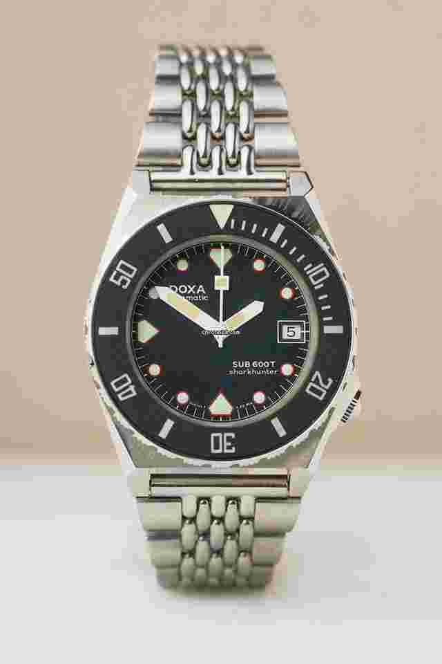 Doxa Sub
                           
                                 Submarine 600T Aubry-Era 'Sharkhunter' NOS Full Set