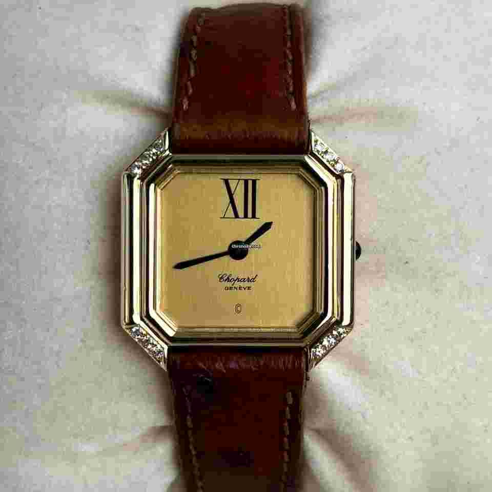 Chopard
Ceinture Geneve 24 mm Quarz Ref: 5134 Gold mit Brillanten 18k Gold 1980 Herrenuhr