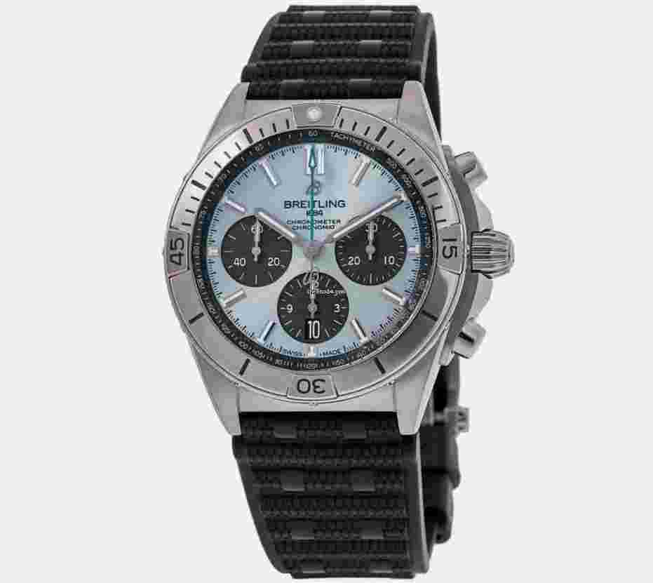 Breitling Chronomat 42
B01 42 Ice Blue Dial Men's Watch PB0134101C1S2
