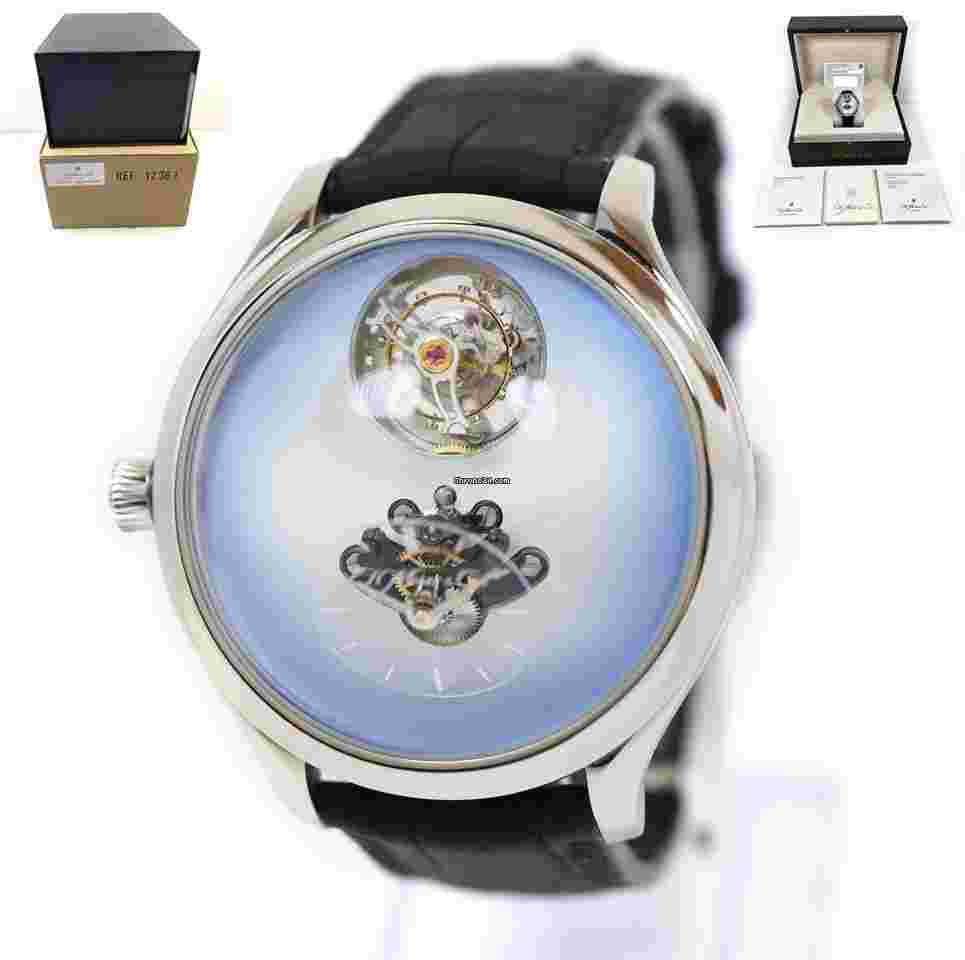 H.Moser & Cie. Endeavour
2021 H. Moser & Cie. X Mb&f Endeavor Tourbillon 1810-1205 42MM Ice Blue Complete