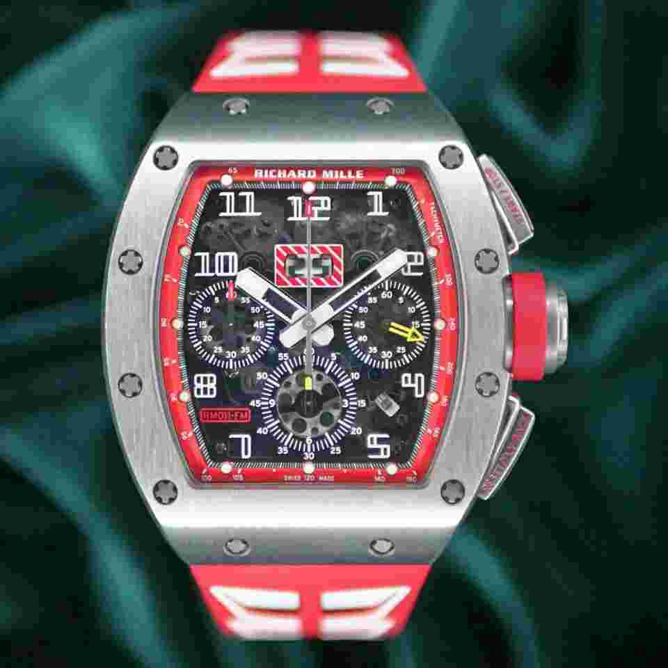 Richard Mille RM 011
MINT COMPLETE SET RM 011 Felipe Massa Chronograph Dubail Edition RM011-FM