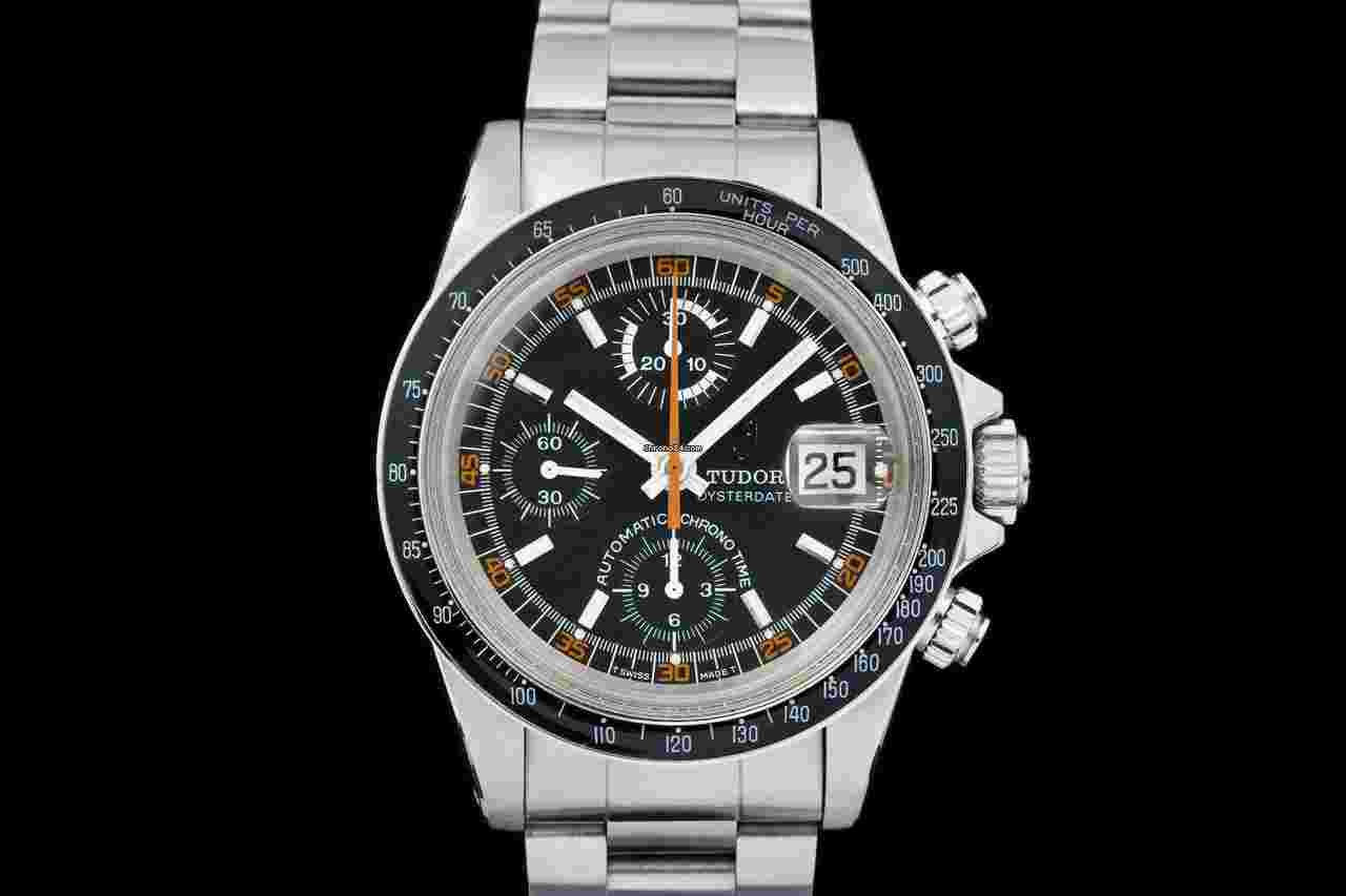 Tudor Oysterdate Big Block
                           
                                 Chronograph Big Block 92400 Exotic Dial Box/Papers 1982