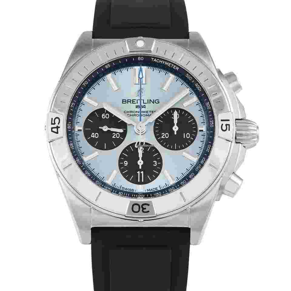 Breitling Chronomat
B01 Chronograph Ice Blue Watch PB0134101C1S1