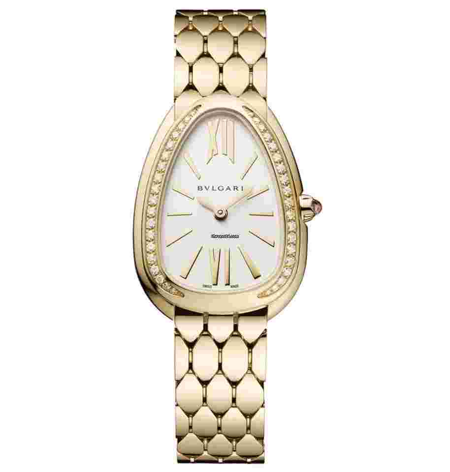 Bulgari Serpenti
Seduttori 33mm 18K Yello Gold Bezel Diamond Set 103147