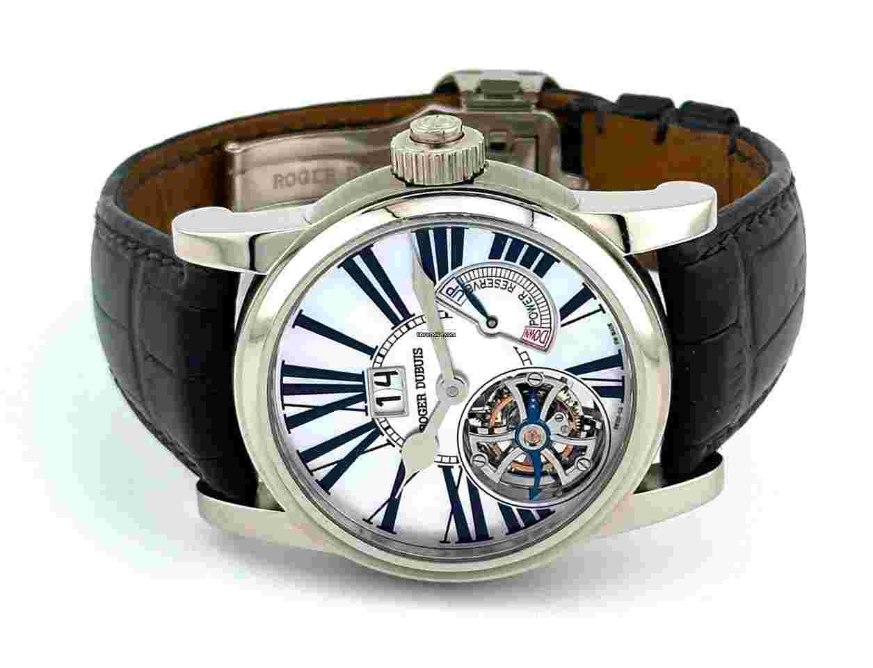 Roger Dubuis Hommage
LUCKY #8 Tourbillon Hommage Marine White gold Limited to 28pcs Complete
