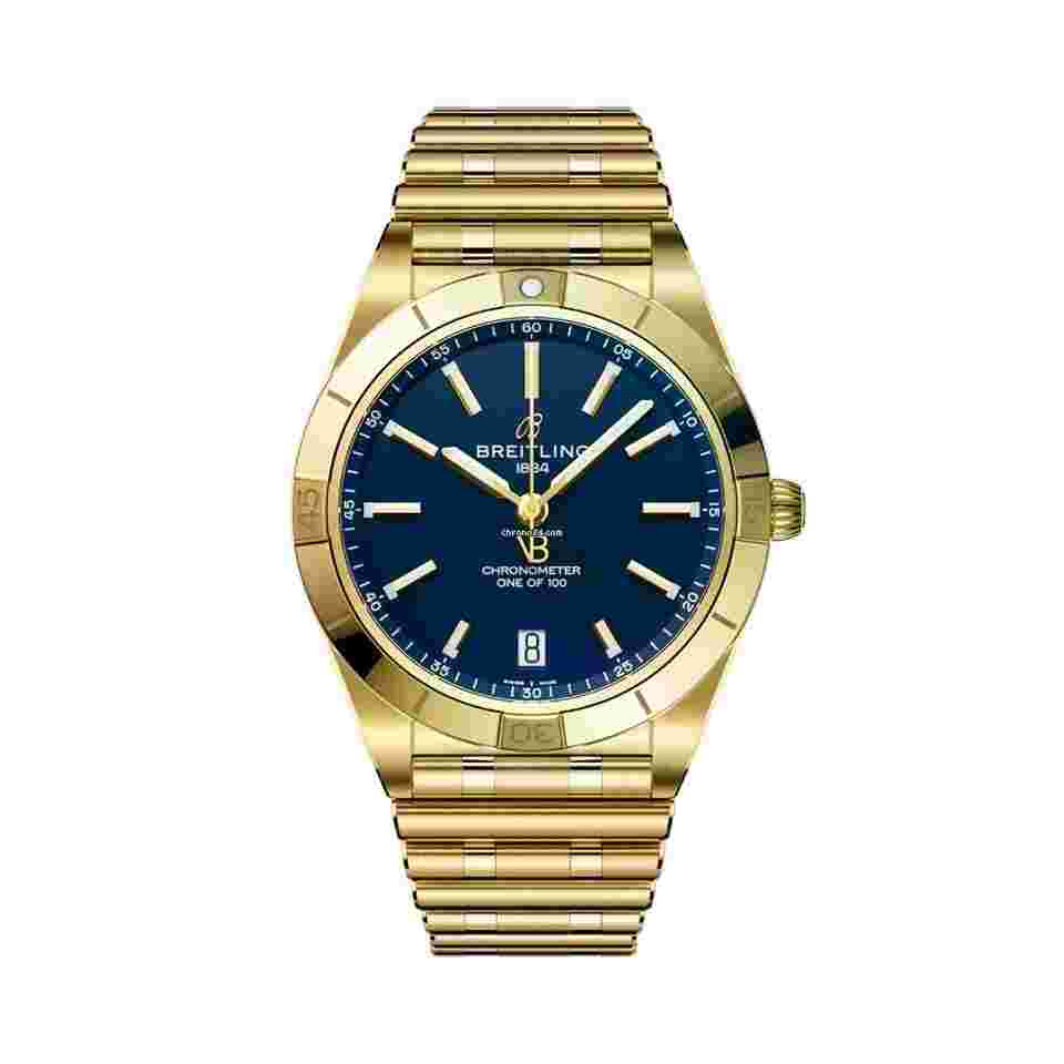 Breitling Chronomat 36
Automatic 36mm Victoria Beckham Yellow Gold Limited Edition NEW UNWORN