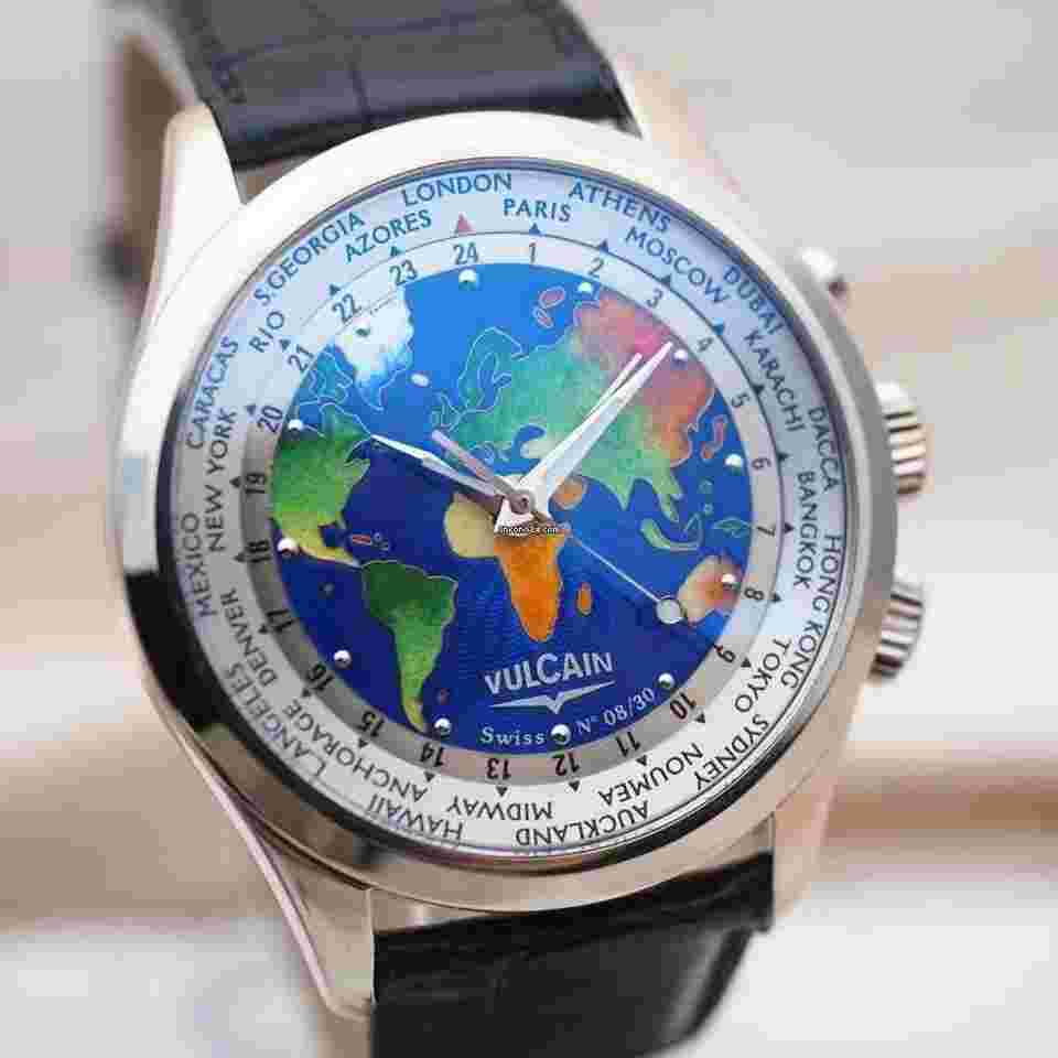 Vulcain Aviator
                           
                                 Limited to 50 pieces of white gold timer alarm WORLD TIMER 100308.128