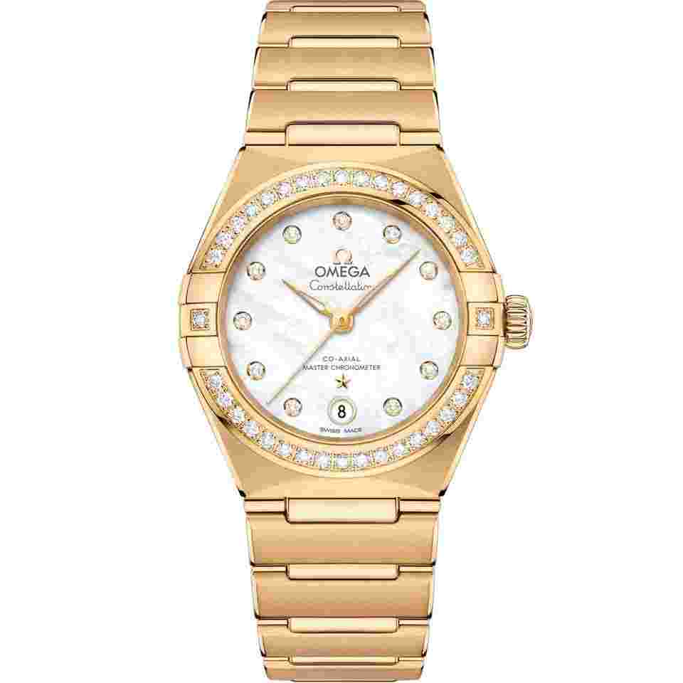 Omega Constellation
2025 New Constellation White Mother-Of-Pearl Dial 18k Yellow Gold 29 mm