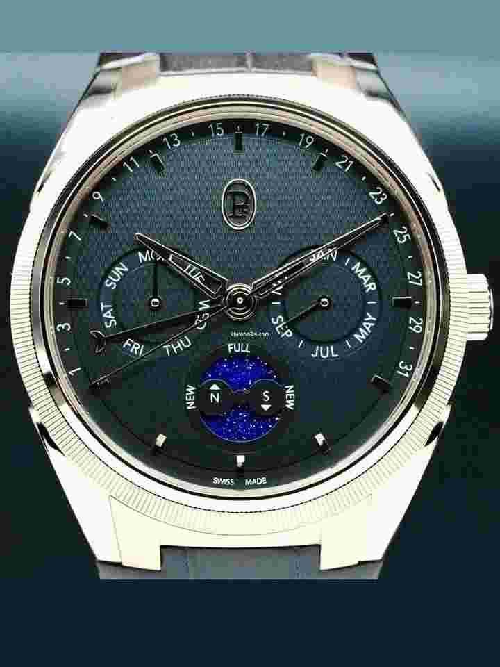 Parmigiani Fleurier Tonda
PFC907-2020001-300182 Tonda PF Annual Calendar Rose Gold Black