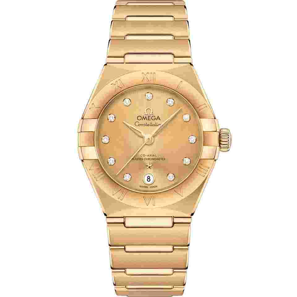 Omega Constellation
2025 New Constellation Yellow Dial 18k Yellow Gold 29 mm