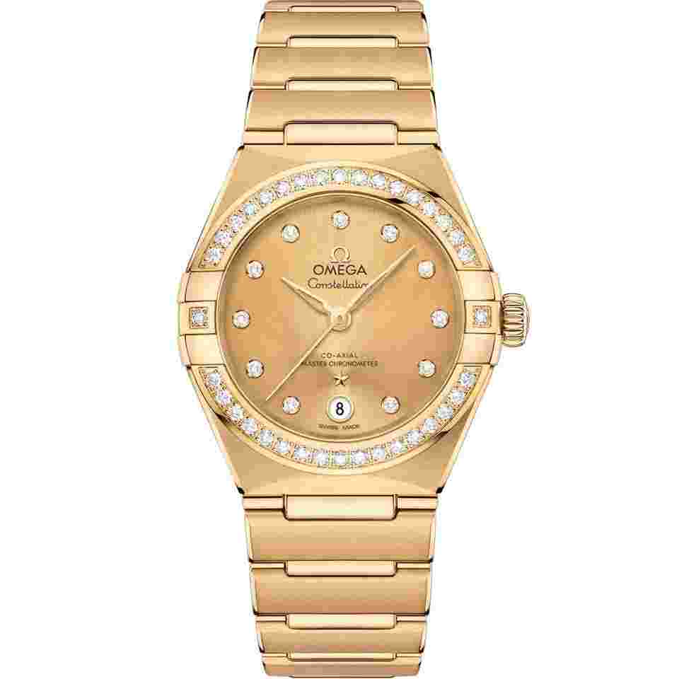 Omega Constellation
2025 New Constellation Yellow Dial 18k Yellow Gold 29 mm