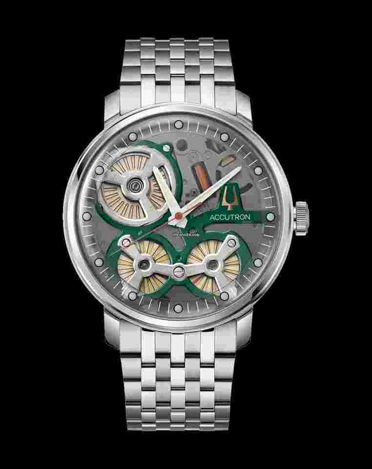 Accutron
                           
                                 Electrostatic Spaceview Green NEW UNWORN