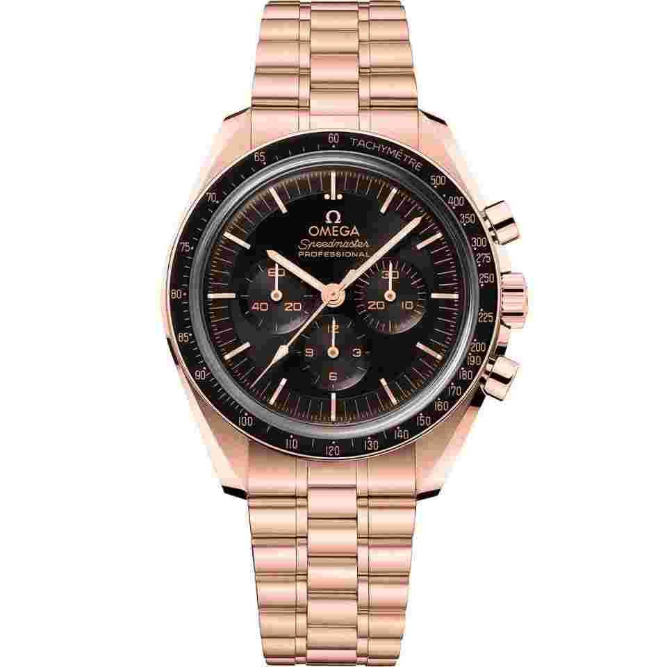 Omega Speedmaster Professional Moonwatch
2025 New Speedmaster Moonwatch Professional Black Dial Sedna gold 42 mm